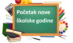 OBAVIJESTI O POČETKU NOVE 2024./25. ŠKOLSKE GODINE