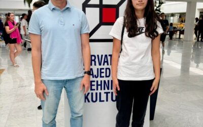 UČENICA ANA ORDANIĆ PREDSTAVILA SVOJU ŠKOLU NA 67. DRŽAVNOM NATJECANJU MLADIH TEHNIČARA