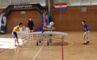 1. MEĐUŠKOLSKI BOŽIĆNI TEQBALL TURNIR U REŠETARIMA