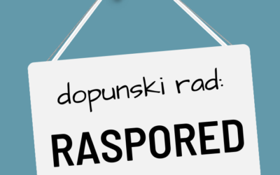 DOPUNSKI RAD ZA UČENIKE S NEGATIVNIM OCJENAMA